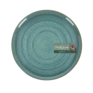 Dessertboard D21 cm Basalte Ocean vert