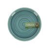 Plaque D15 cm Basalte Ocean vert