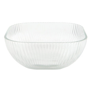 Lignes carré carré 11.7x11.7x5,3 cm de verre