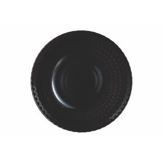 Plaque profonde D20 cm Pampille noir