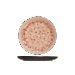 Dessert de la plaque 20 cm rond la laguna vieille rose
