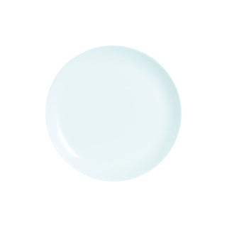 Plaque plate D25 cm Diwali blanc