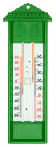 1008121 - Thermomètre min-max maison plastique vert | 2 pièces