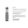 Tasse à shake Mepal - noir graphite - 800ml