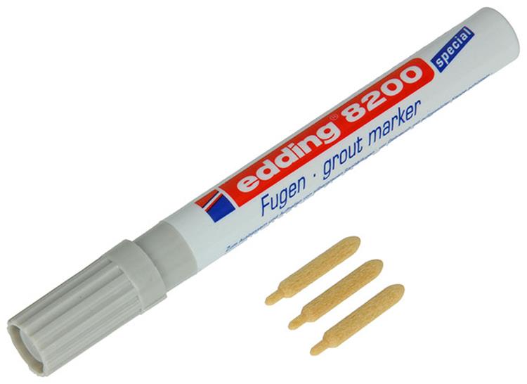 Edding 1006770 - e-8200 1 marqueur de joint gris | 5 pièces