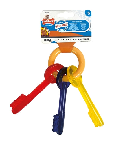 Nylabone Puppy Chew Bider Keys Bacons Flavour