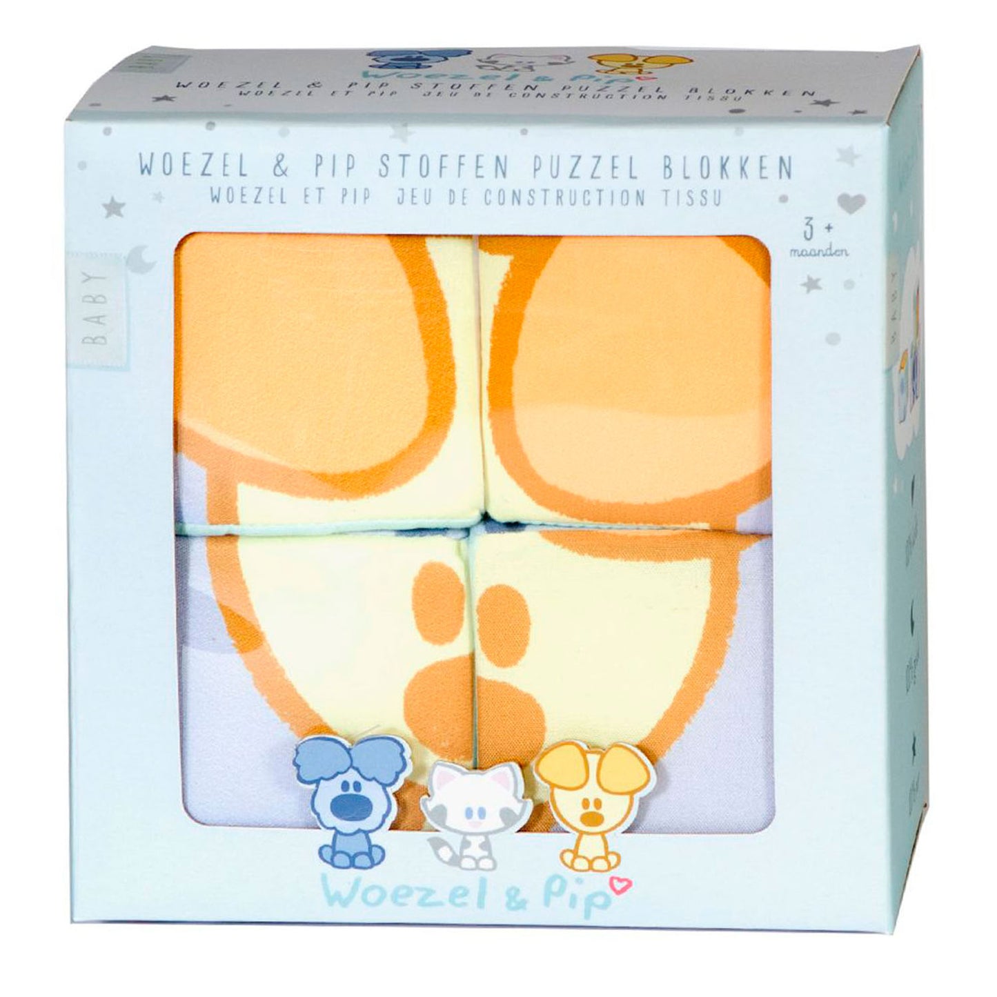 Rubo Toys Block Puzzle et Pip Junior 75 cm Textile