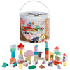 Blocs en bois de Rubo Toys et Pip 45 cm 50 pièces