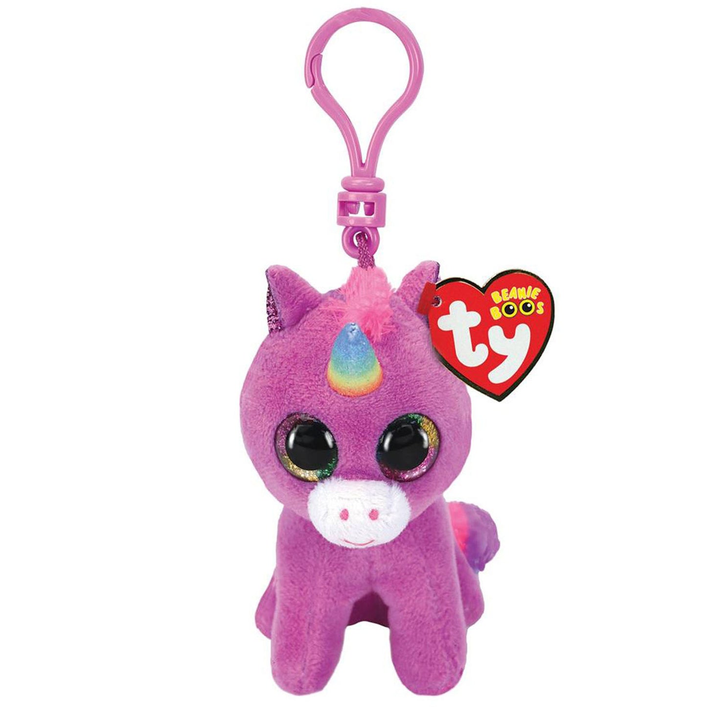 Ty Ty Beanie Angry Clip Unicorn Hug Rosette 7 cm