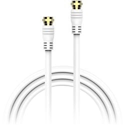 Câble TV satellite xlayer 215381 1,5 m blanc
