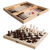 Jeux de clown boîte de jeu 3en1 en bois