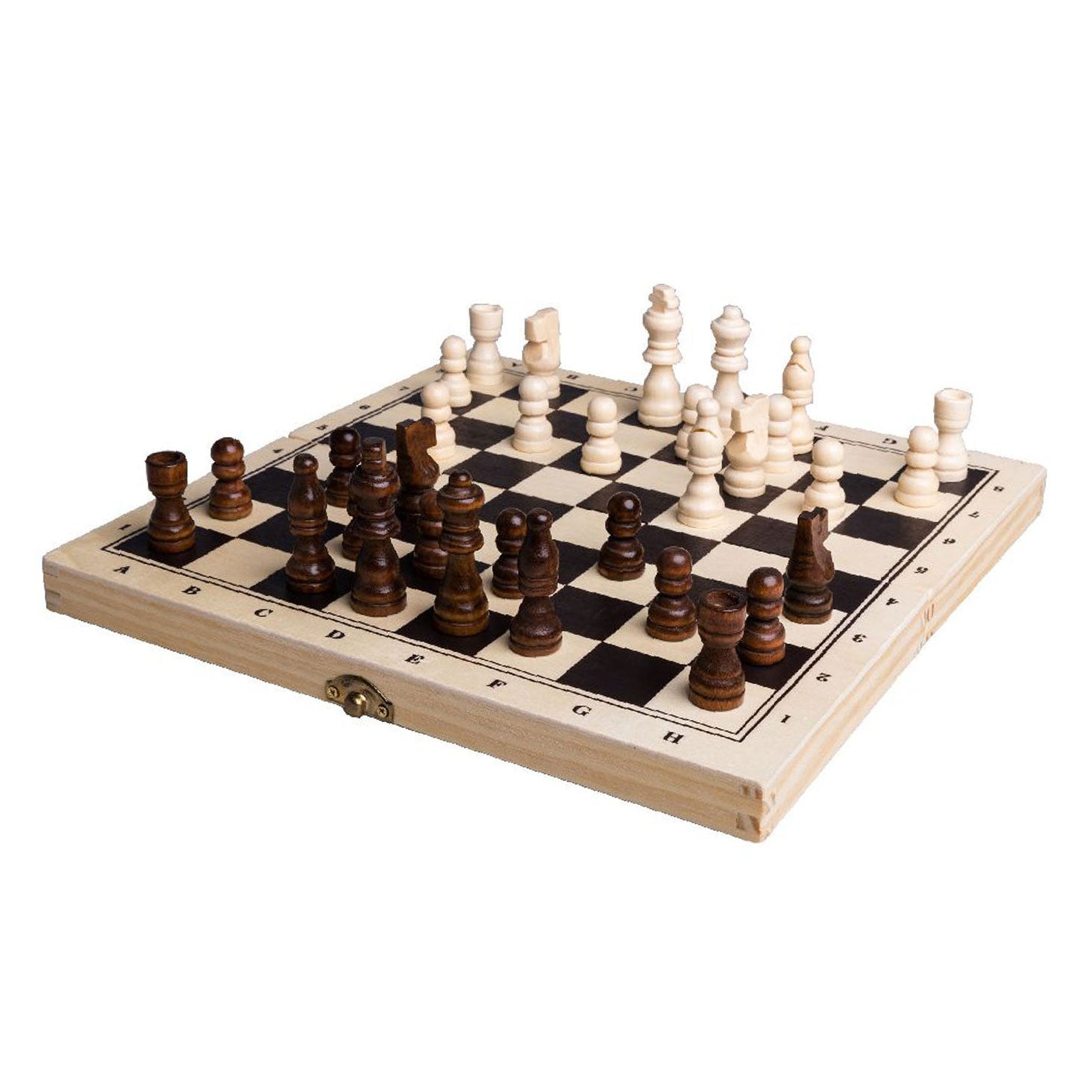 Jeux de clown boîte de jeu 3en1 en bois
