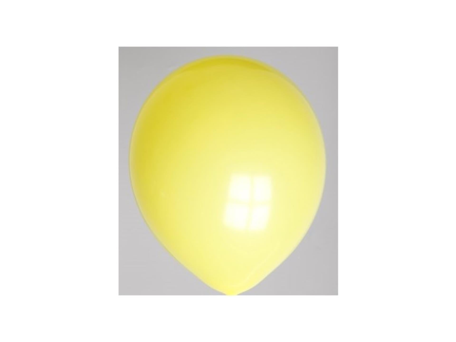 Ballons Globos n°10 jaune sachet de 100