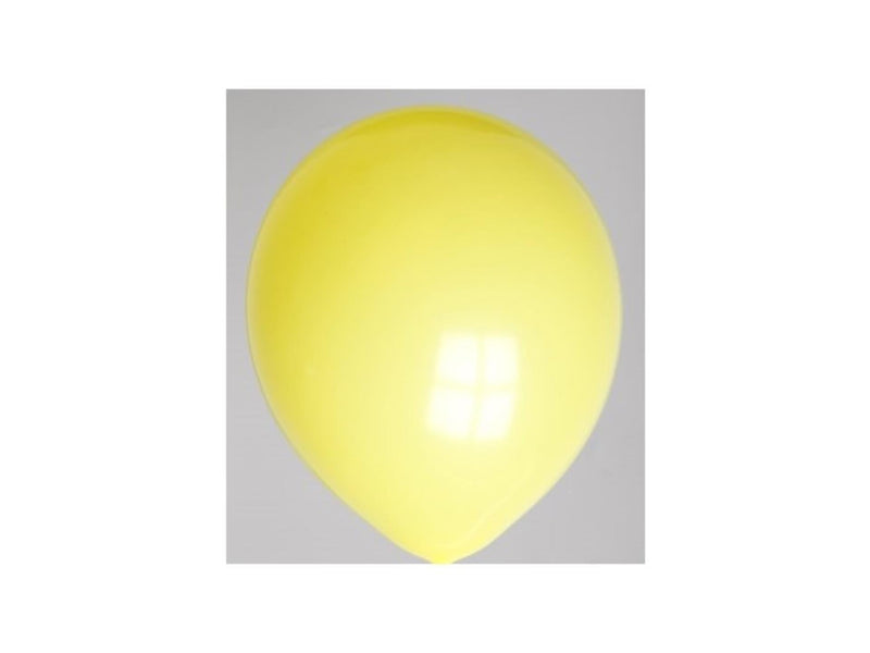 Ballons Globos n°10 jaune sachet de 100