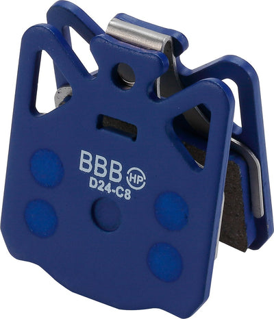Bbb cycling discstop hp plaquettes de frein à disque - plaquettes de frein pour vélo de cross-country freins à disque campagnolo - freins de haute qualité avec contrôle de freinage amélioré - bleu - bbs-79
