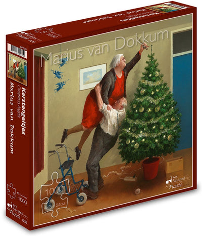 Marius van dokkum Anges de Noël - nouveau puzzle de Noël 1000 pièces
