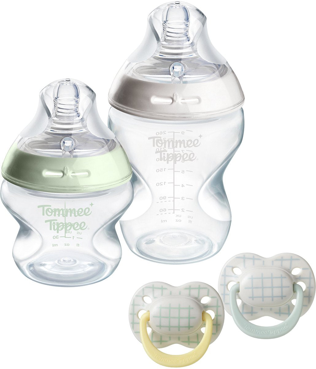 Coffret Tommee Tippee avec biberons et tétines Natural Start