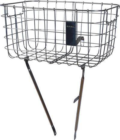 Basil Robin - Panier à vélo - First - Silver
