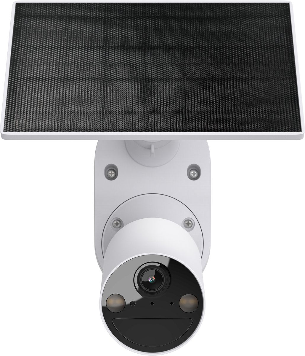 Kit caméra de sécurité extérieure tp-link tapo c410 avec panneau solaire - 2k 3mp - ip65