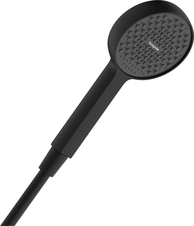 Hansgrohe activatera s - douchette à main - ecosmart+ économie d'eau - taille 95 mm - 1 fonction jet - noir mat