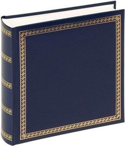 Walther mx-101-l das schicke dicke - album classique - format 29 x 32 cm - 100 pages blanches - bleu
