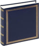 Walther mx-101-l das schicke dicke - album classique - format 29 x 32 cm - 100 pages blanches - bleu