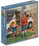 Puzzle art revisité Marius van Dokkum - week-end de Mars (1000 pièces)