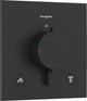 Hansgrohe ecostat confort e - thermostat intégré - 2 fonctions - douche - noir mat