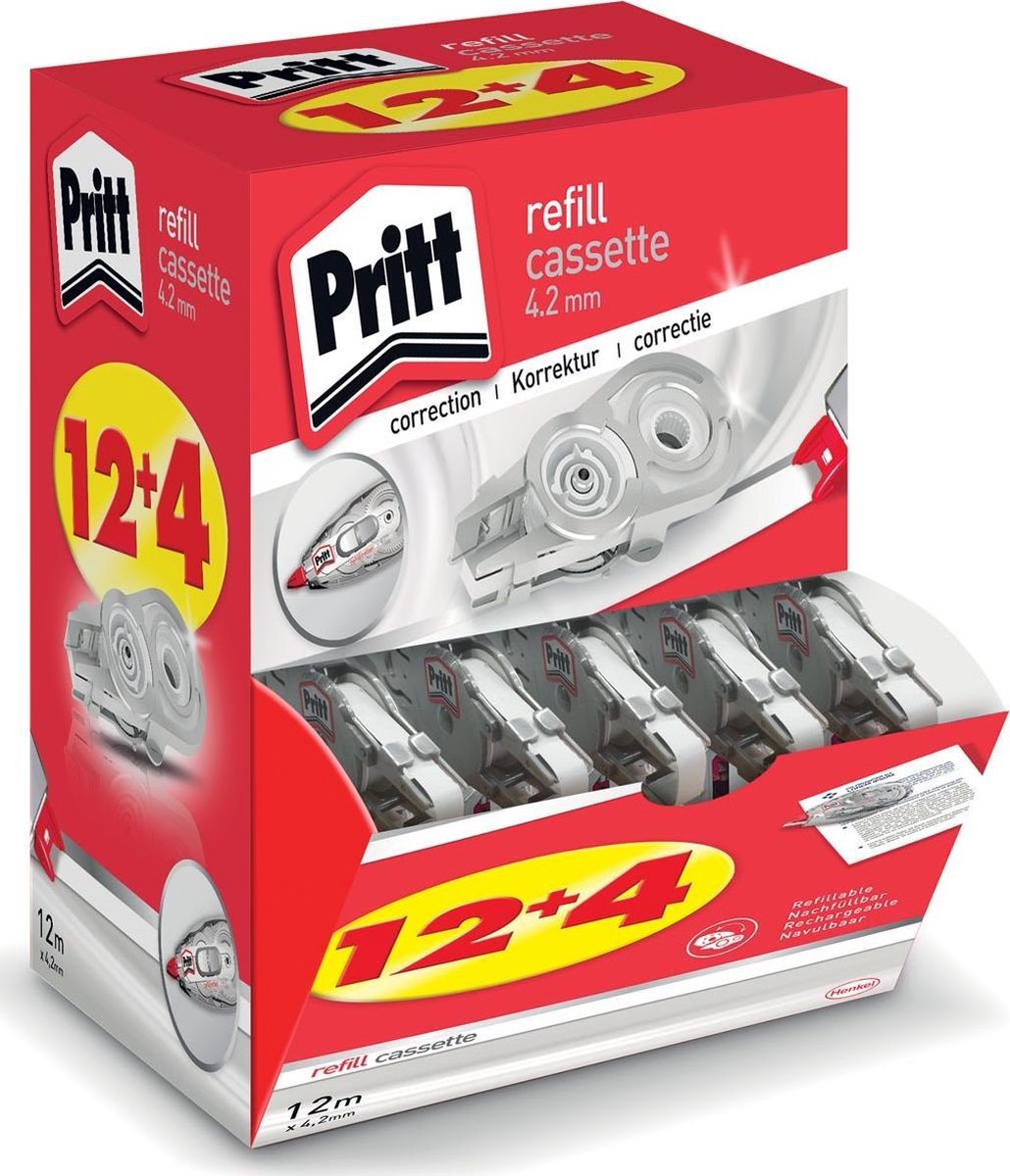 Cassette de recharge Pritt flex 12+4