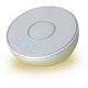 Chargeur sans fil Qi avec réveil xlayer gris clair
