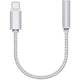 Câble adaptateur USB-C vers 3,5 mm xlayer premium argent