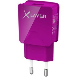 Adaptateur secteur USB xlayer 214115 violet