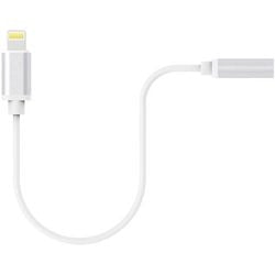 Câble adaptateur Lightning vers 3,5 mm xlayer 214355 blanc