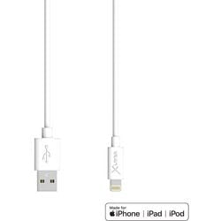 Câble Lightning xlayer premium mfi 1,2 m blanc