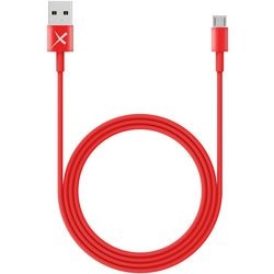 Câble micro USB xlayer color line 1 m rouge