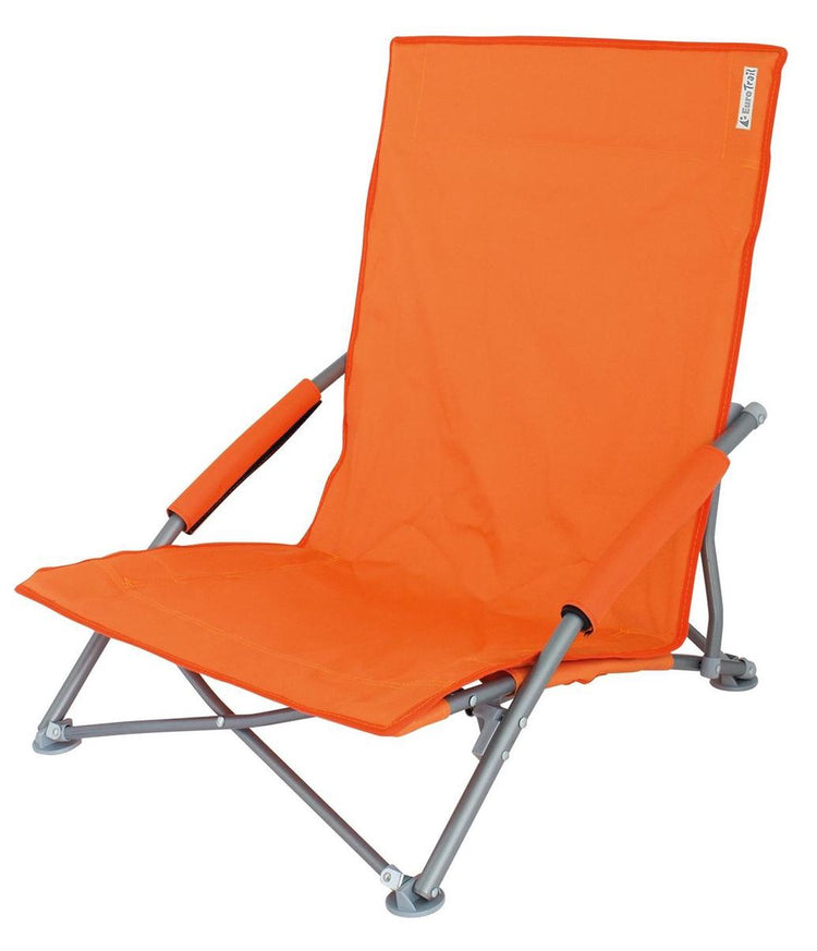 Chaise de camping Eurotrail chaise de plage - pcs. tropez - orange