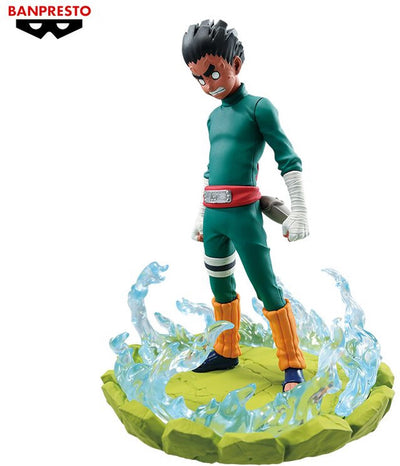 Naruto banpresto - rock lee (saga mémorable) figurines à collectionner multicolores