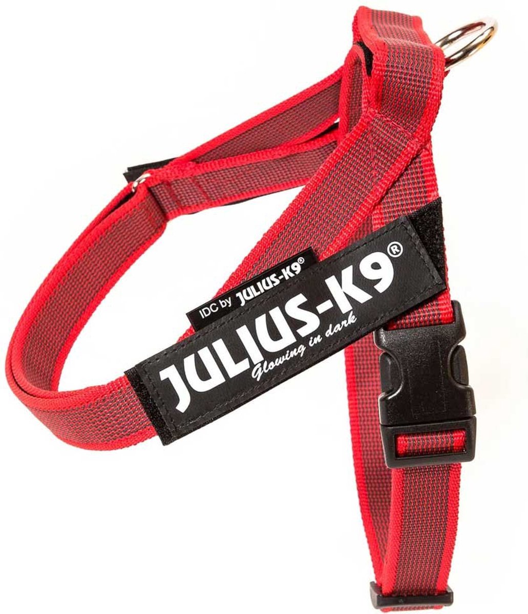 Julius k9 julius-k9 idc®color gray® harnais de ceinture, l - taille 1, rouge