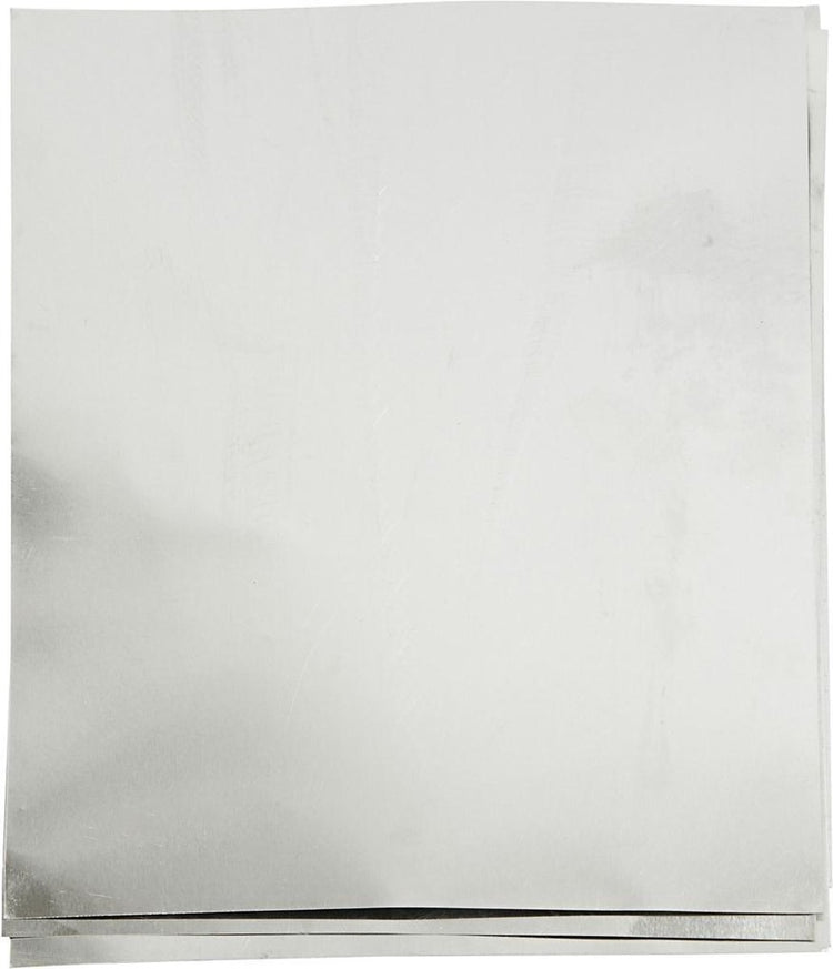 Creativ company Feuille gaufrée, a5, feuille 148x210 mm, épaisseur 0,9 mm, argent, 10 pièces 1 boîte