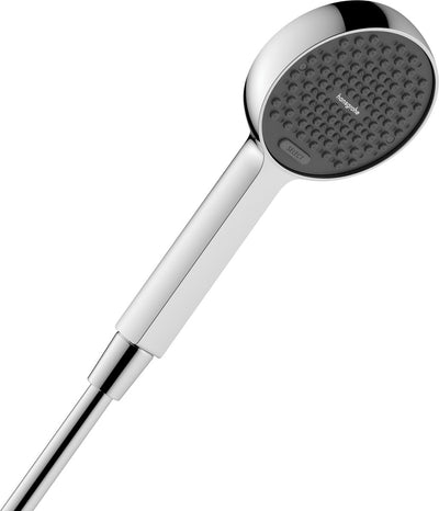 Hansgrohe activatera s - douchette à main - économie d'eau ecosmart - commande par bouton sélecteur - 95 mm - 2 fonctions jet - noir mat