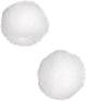 Pompons Creativ company, d 20 mm, blanc, 100 pièces 1 boîte