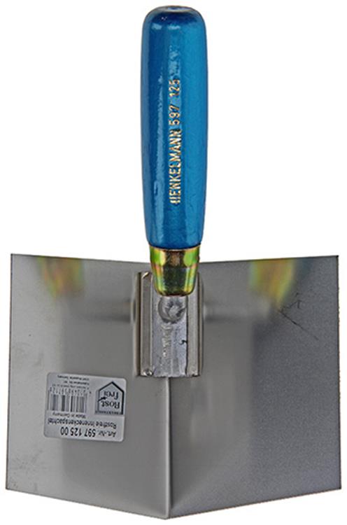 Jung 1010993 - truelle d'angle intérieur tranchante en acier inoxydable henk597 125mm | 3 pièces