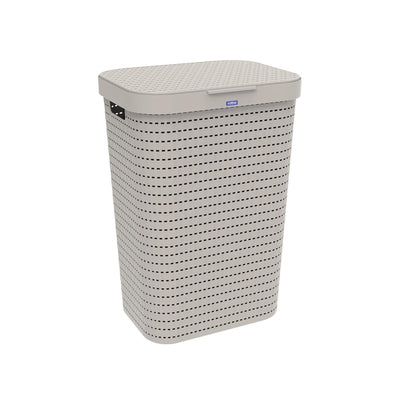 Rotho Rotho Country Laundry Panier 55L Cappuccino