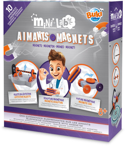 Buki france buki - mini laboratoire aimants - expérimenter avec des aimants