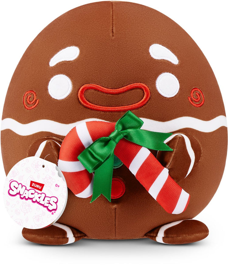 Snackles Christmas série 2 peluche de 20 cm (gingembre) de Zuru