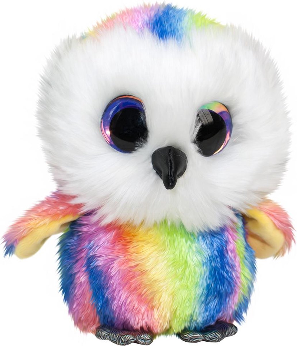 Lumo Stars Hug - Stripe Owl, 24 cm
