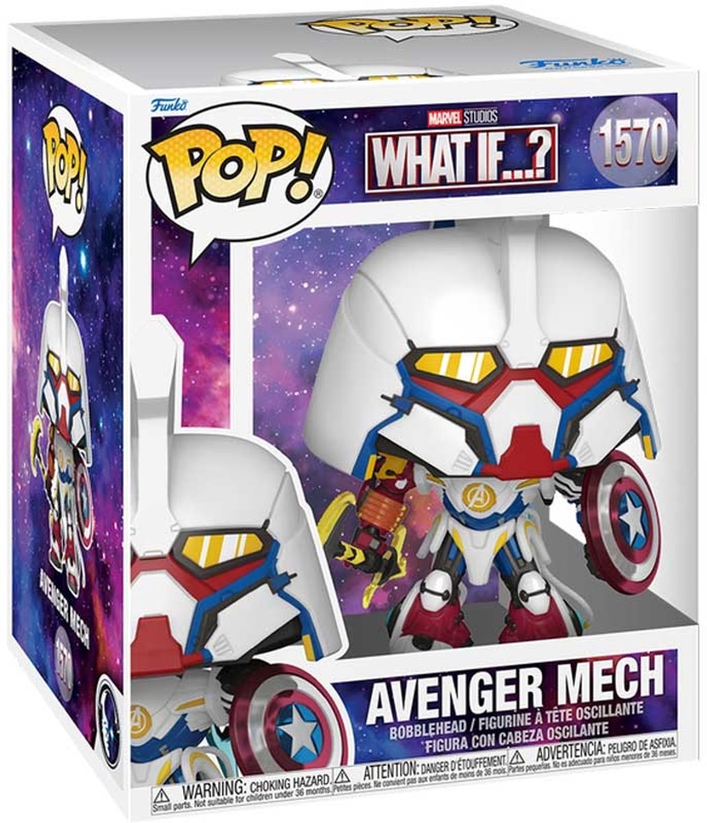 Funko-pop ! merveille : et si... ? - Mech Avenger (6 pouces) #1570
