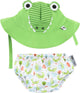 Ensemble de couches de bain UV Zoocchini Aidan l'alligator moyen