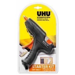 Pistolet à colle Uhu thermofusible noir