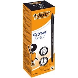 Stylo bille noir bic cristal